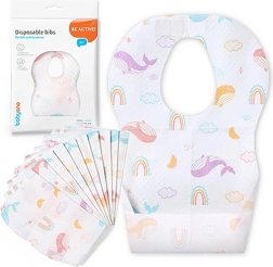 Jednorázové dětské bryndáky BABYONO, 10 ks