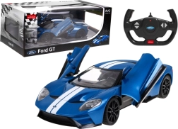 RC auto FORD GT 1:14 s otevíracími dveřmi – modré