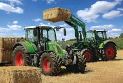 Puzzle SCHMIDT – traktory FENDT 724 Vario a FENDT 716 Vario, 100 dílků