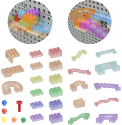 Konstrukční sada Kuličkový dráha Masterkidz STEM 120 dílů