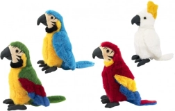 Plyšový papoušek 27 cm – měkoučký mazlíček v různých barvách