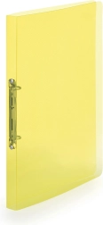 Pořadač s kroužky A4, žlutý