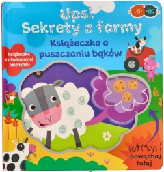 Ups! Tajemství z farmy – voňavá dětská knížka o prdících okénkách