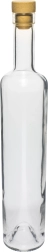 Skleněná láhev MARINA 500 ml se zátkou