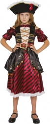 Dětský kostým pirátka s kloboukem 3–4 roky