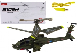 rc vrtulník apache SYMA S109H khaki