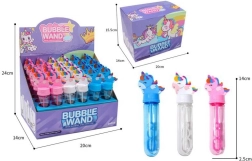 Bublifuk s motivem jednorožce 14 cm