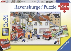 Ravensburger puzzle Hasičský sbor 2x24 dílků