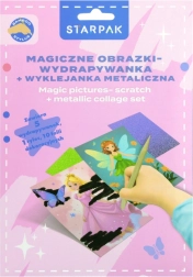 Škrabací set princezny pro děti