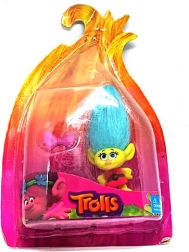 Figurka TROLLS s dlouhými vlásky 8 cm