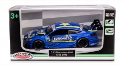 Kovový model MERCEDES‑AMG C 63 DTM 1:43 s natahovacím pohonem