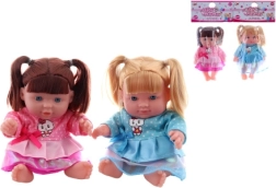 Panenka v sáčku s culíčky, 20 cm