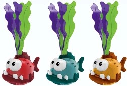 Hračka do vody s LED efekty ve tvaru ryby