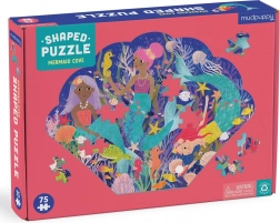 Puzzle ve tvaru mušle Zátoka mořských víl 75 dílků