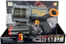 Pistole na pěnové náboje 17 cm se 5 náboji