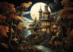 Puzzle Panství Roccoco 2000 dílků ART PUZZLE