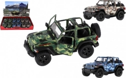 Auto Jeep Wrangler Camo edice kov/plast 13cm