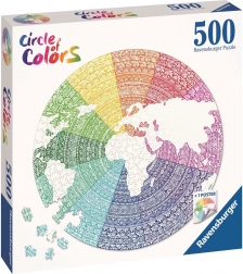 Ravensburger puzzle Mandala kruh barev 500 dílků