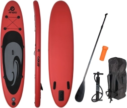 Paddleboard ENERO 320 cm červeno-černý-šedý