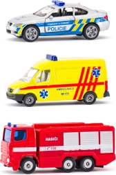 SIKU sada záchranných vozidel česká verze