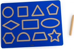 Viga grafomotorická tabulka tvary pro nácvik psaní