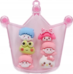 Sada Korunkových Prstýnků 6 ks