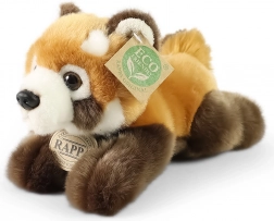 Plyšová panda červená ležící 20 cm eco-friendly