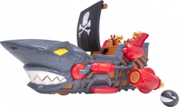 Pirátská loď Teamsterz se žraločím designem a autíčkem