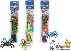 Tvořivá sada pro děti – 5 druhů v sáčku 8 × 38 cm