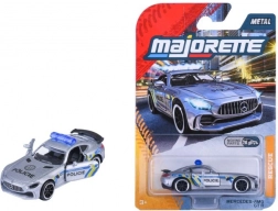 Policejní auto Mercedes AMG GT-R kovové – česká verze