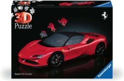 3D puzzle Ferrari SF90 Stradale od Ravensburger, 108 dílků