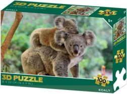 3D puzzle koaly