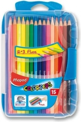 Trojhranné pastelky Maped Color'Peps Smart Box 15 ks