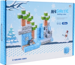 3D Magnetická stavebnice  - 113 ks