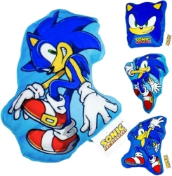 Plyšový polštář SONIC – 4 motivy, 15 cm