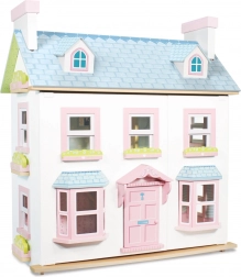 Le Toy Van domeček Mayberry Manor – luxusní dřevěný třípatrový domeček pro panenky