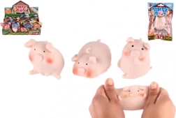 Elastické silikonové antistresové prasátko 6 cm