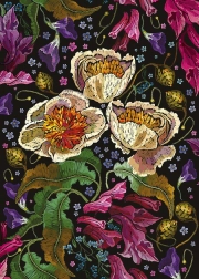 Puzzle Barevné květy 1000 dílků