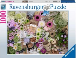 puzzle 1000 dílků – krásné květiny RAVENSBURGER