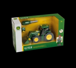 John Deere traktor s čelním nakladačem CONSTRUCTION Line 1:24 stavebnice