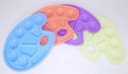 Paleta na barvy KOH-I-NOOR, 6 misek, pastelová