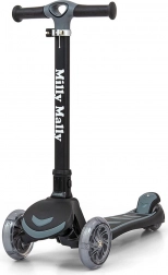 Dětská tříkolová koloběžka Milly Mally Boogie, černá