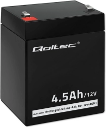 Akumulátor Qoltec AGM 12V 4.5Ah
