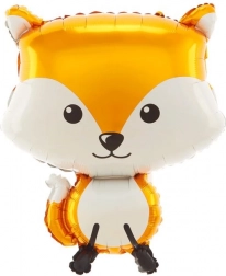 Fóliový balónek liška 49 × 68 cm