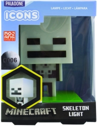 Světlo MINECRAFT – Skeleton ikonická lampička