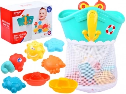 Organizátor hraček do koupelny ve tvaru lodičky