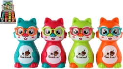 Veverka na setrvačník 10 cm – plastová hračka pro děti