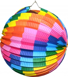 Papírový lampion koule 25 cm
