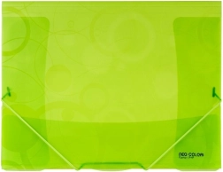 Složka s gumičkou A4 NEO COLORI zelená