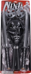Ninja set maska a pět zbraní pro děti